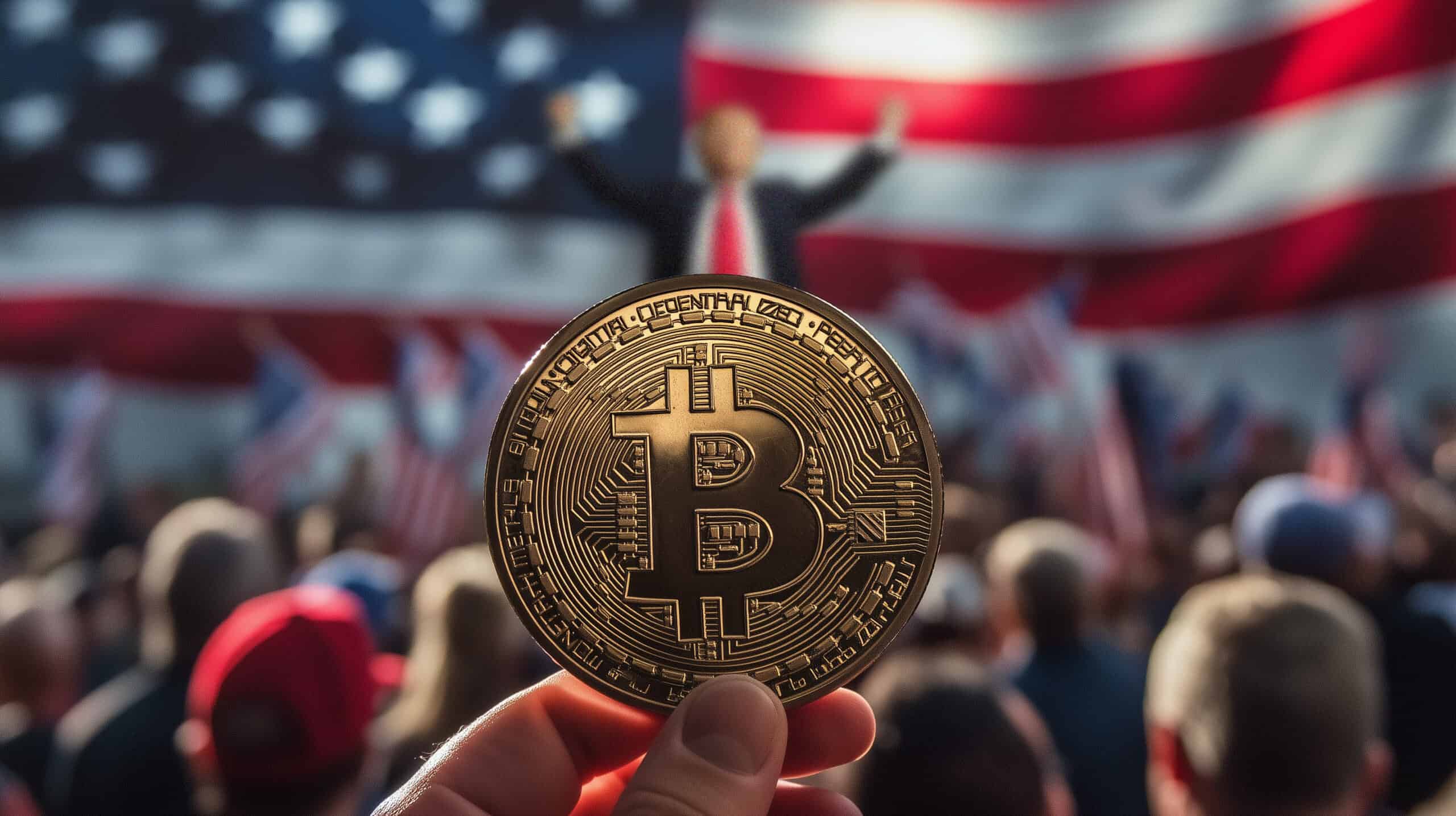 Bitcoin, vÃƒÂ©ritable enjeu de l'ÃƒÂ©lection prÃƒÂ©sidentielle amÃƒÂ©ricaines en 2024