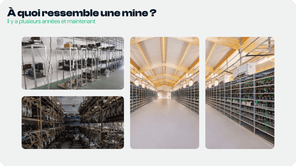 Ãƒâ€°volution des fermes de minage Bitcoin des installations artisanales aux infrastructures industrielles